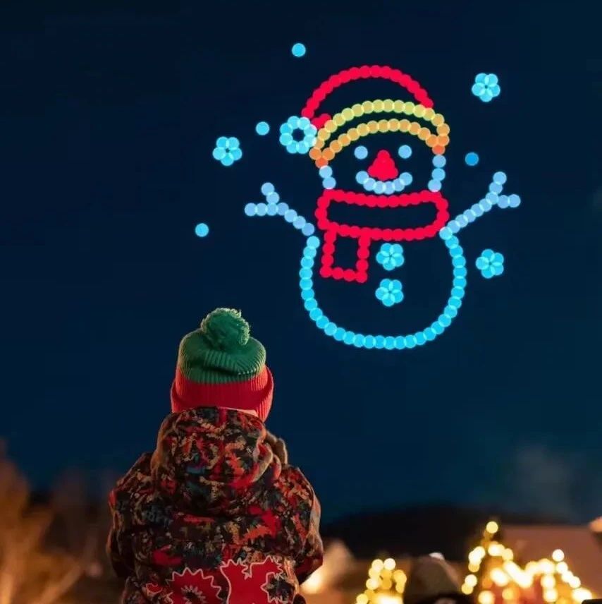 正月古北水镇 感受温暖冬日童话世界 北京去哪玩1日游 无人机表演 文旅创新