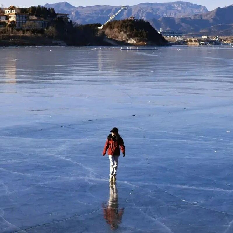 【初四】【休闲】2月20日：金海湖「一半冰一半水」「湖光山色」