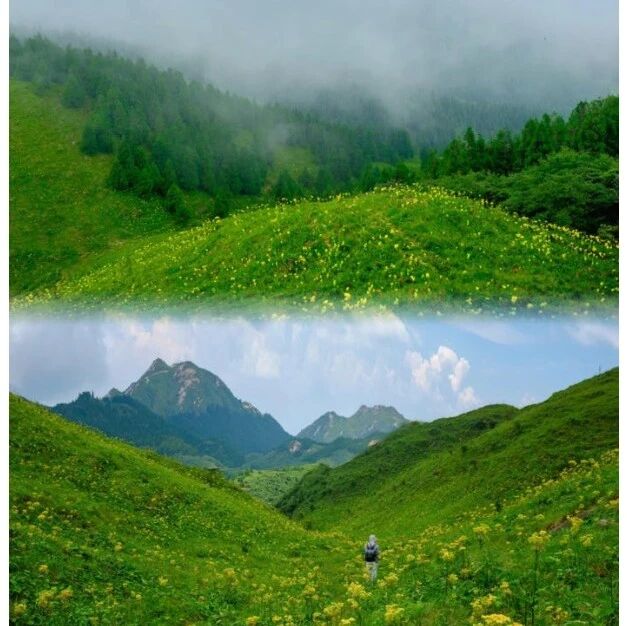 热门活动-即将成团！7.11-12【动车茶坪水库+真宝鼎】探秘茶坪水库 “桂林小阿勒泰” 两日山野徒步，登顶真宝顶观高山日出