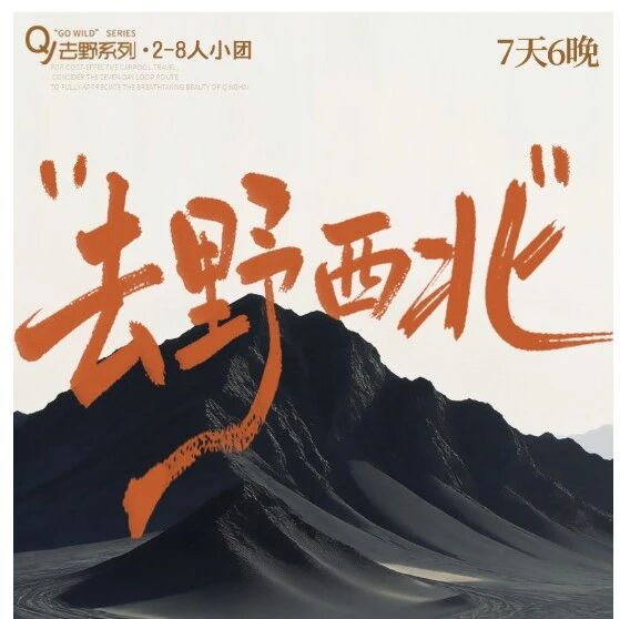 7.29/8.2/4/6/8成团【去野！西北7天】2-8人小团 深度纯玩 经典丝路环线走法，小团更自由！今年的西北！无敌了！