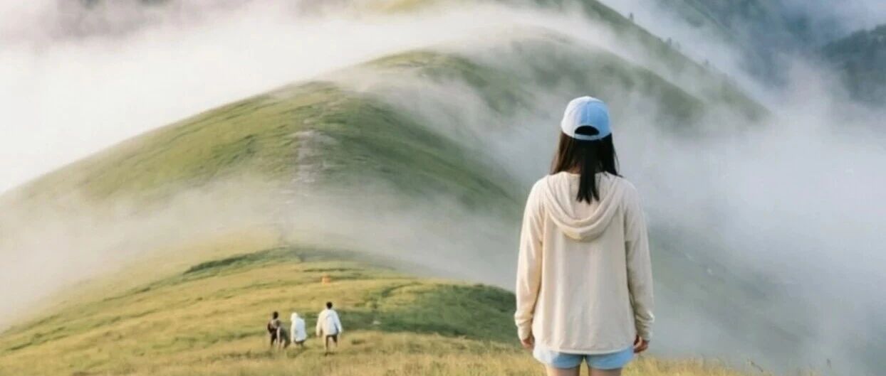 茶山最美山脊