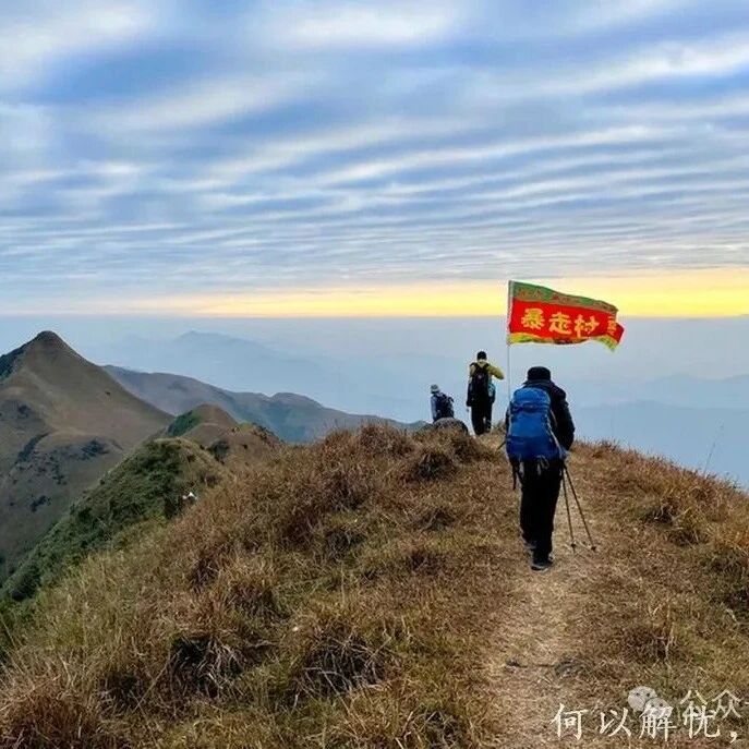 已成团！国庆10.4晚-10.5，游侠领队【三官山】16公里 粤西小“武功山”在云端的绿野徒步，目睹云海仙境